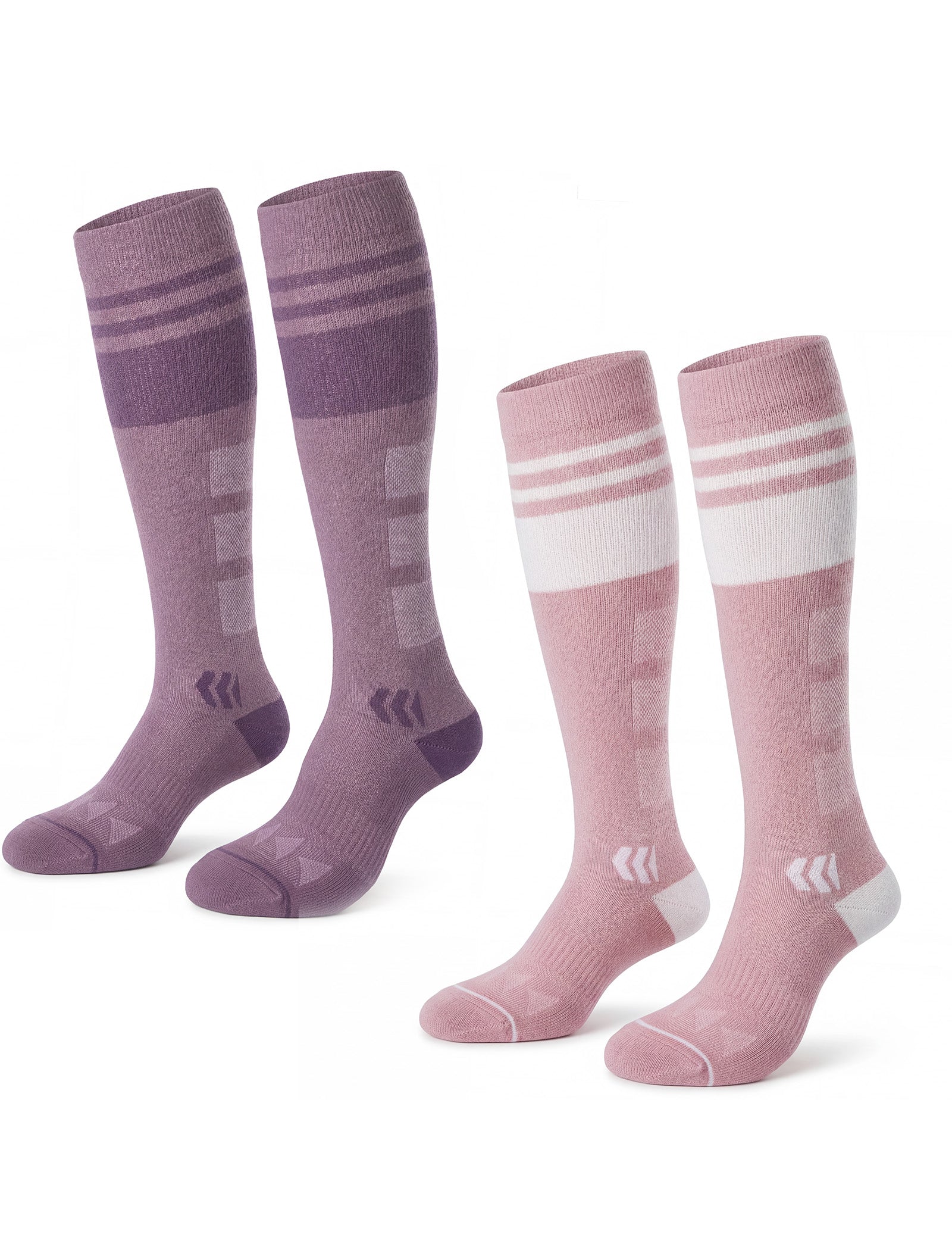 Momcozy Wide Calf Compression Socks 20-30mmHg for Sports 2 Pairs XA7Y